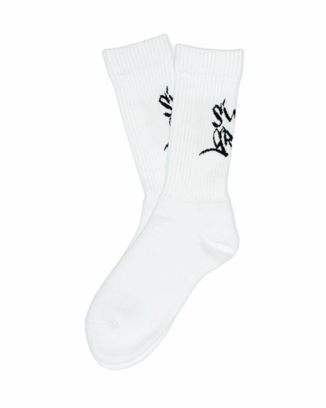 SG Letter Socks （White）