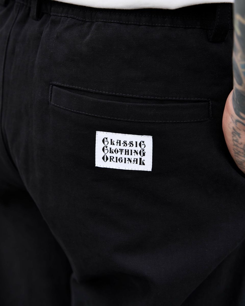 2025AW】CS work pants （Black） | Classic clothing