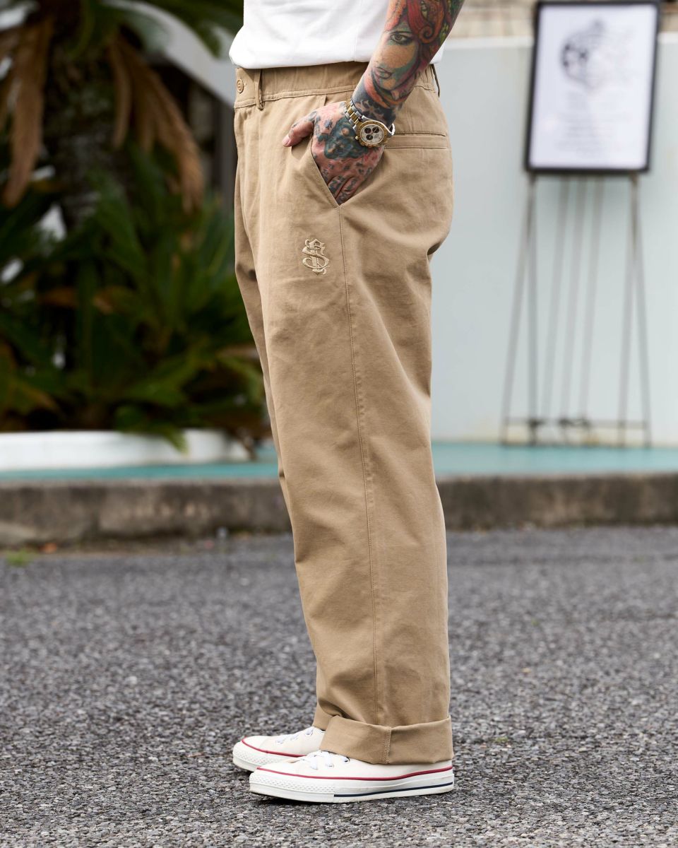 2025AW】CS work pants（Brown） | Classic clothing