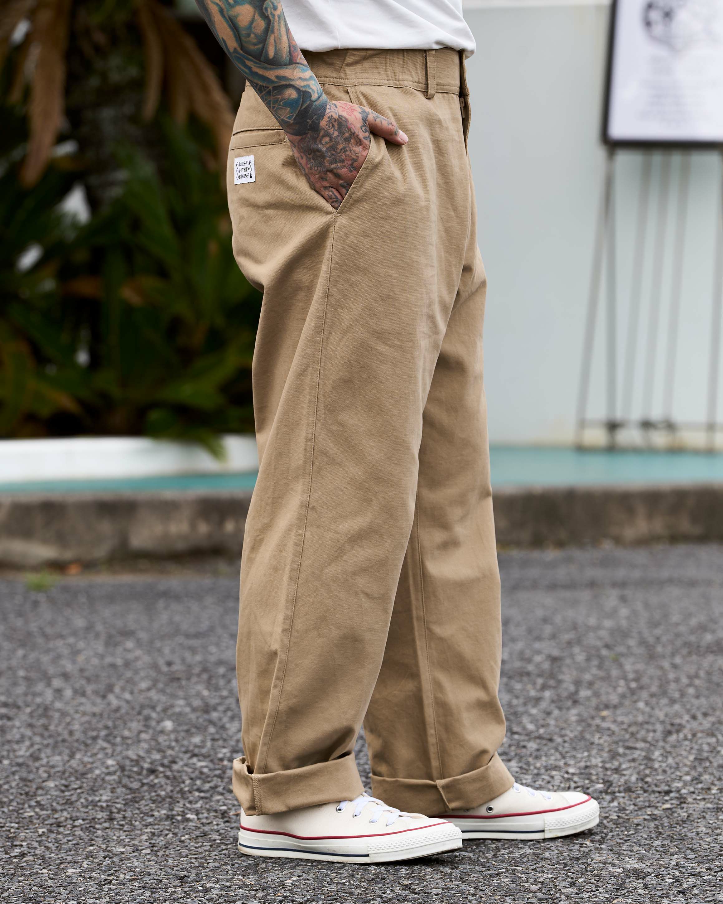 2025AW】CS work pants（Brown） | Classic clothing