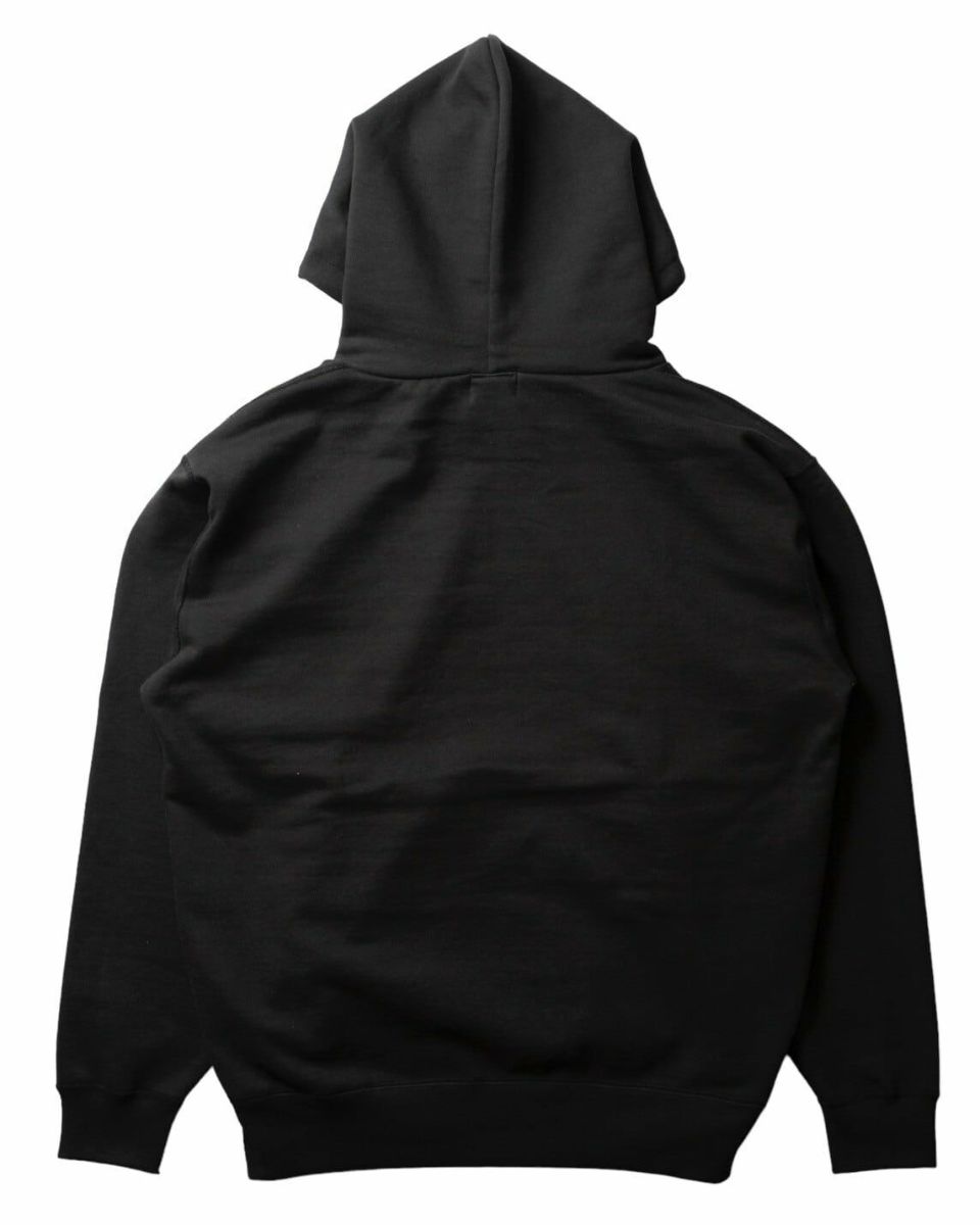 Classic【C】Logo wappen Hoodie (Black) | Classic clothing