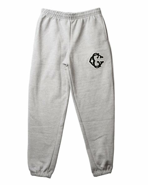 Classic【C】Logo wappen Sweat pants（Gray）