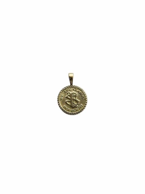【K18】CS Coin Pendant