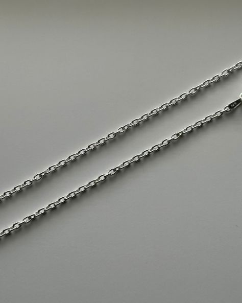 【SV925】アズキチェーン 60cm 線径0.60