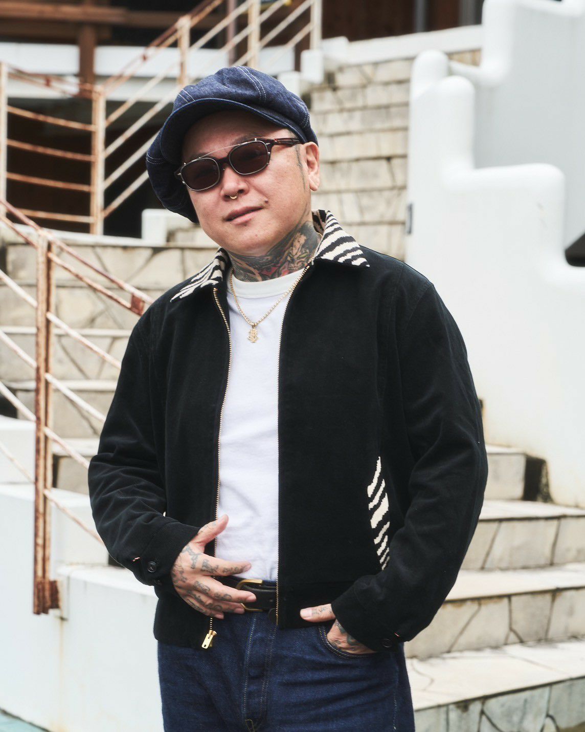 50s Courduroy Blouson （Zebra） | Classic clothing 