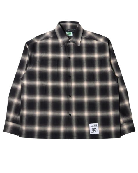 SG L/S Wide check Shirt