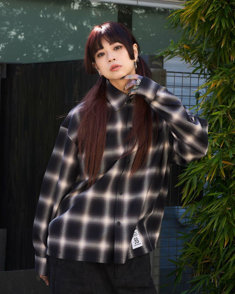 SG L/S Wide check Shirt | Classic clothing