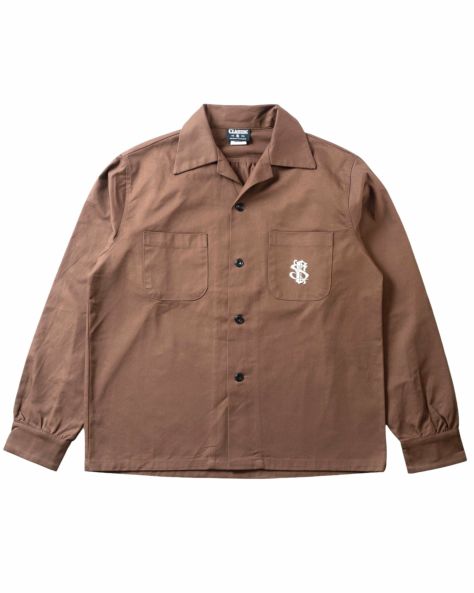 Original Shirt Jacket（Dark brown）