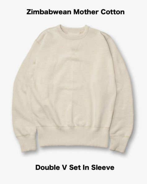 【2color】Double V Set In Sleeve Mother Cotton