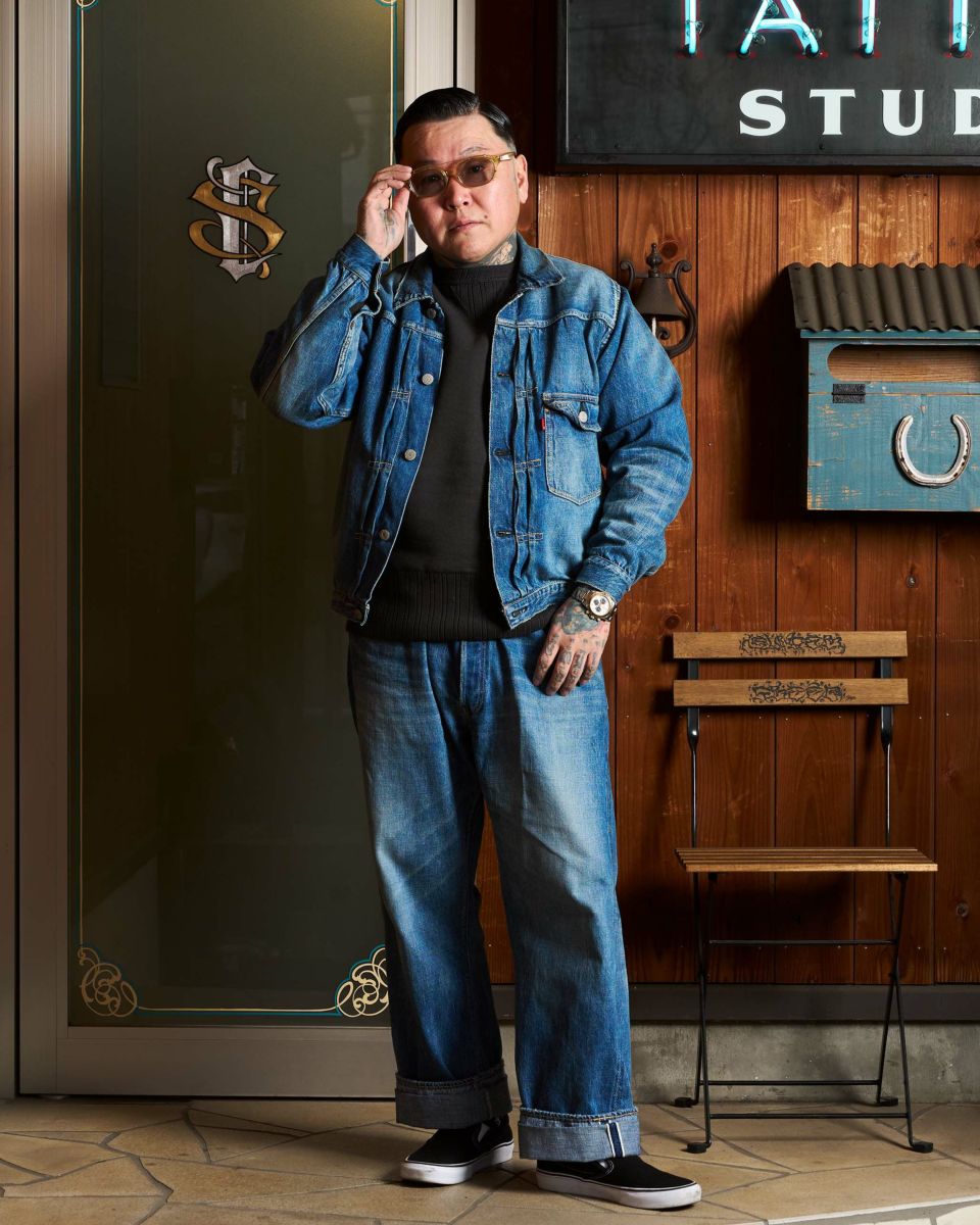 1341-0105SS Wide Denim Dartford (Super Smooth) | Classic clothing