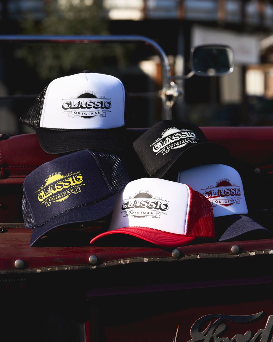 Flag Mesh Cap（Red×White） | Classic clothing