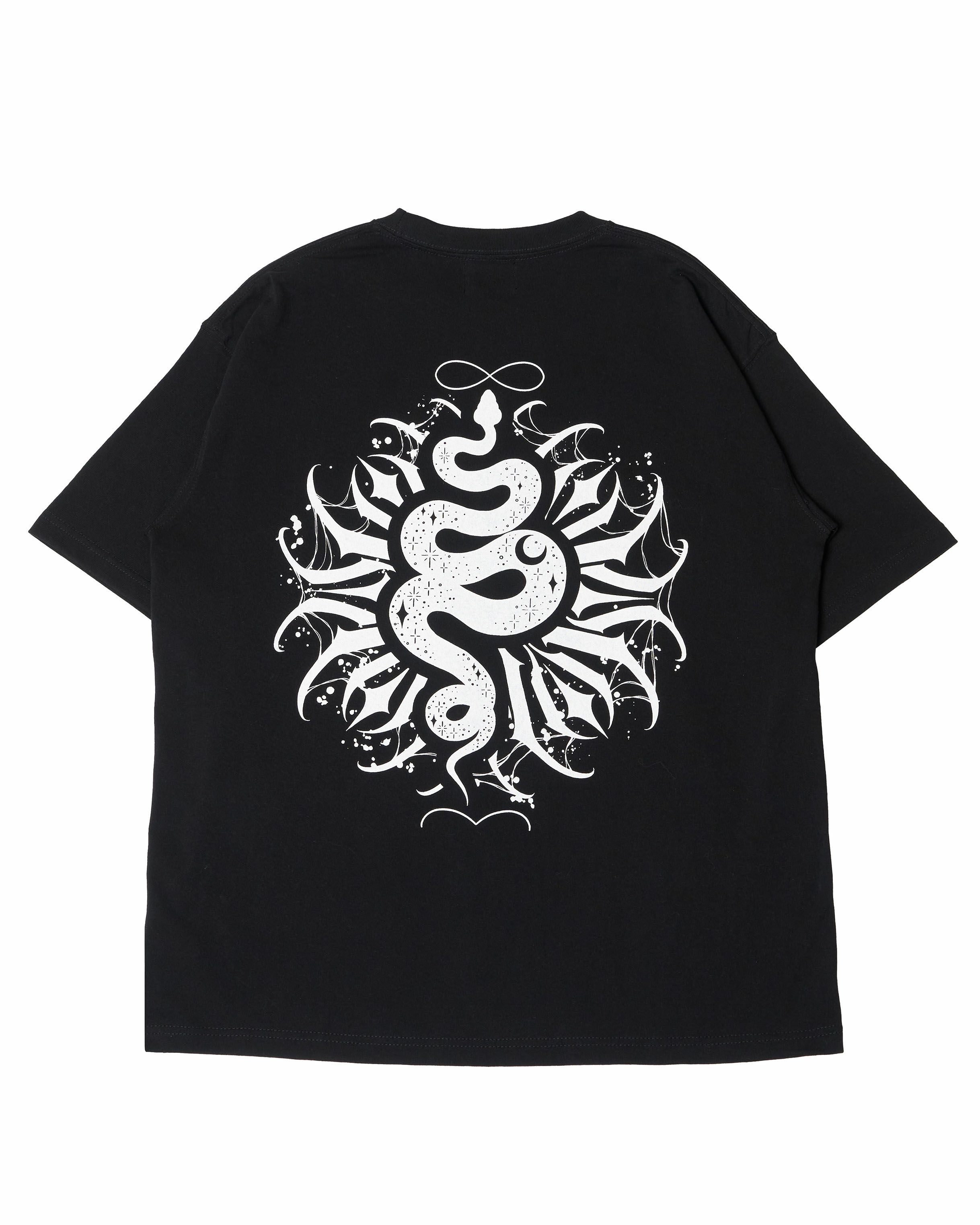 シルクスクリーン godgodtown スネーク蛇Tシャツ 【公式通販】