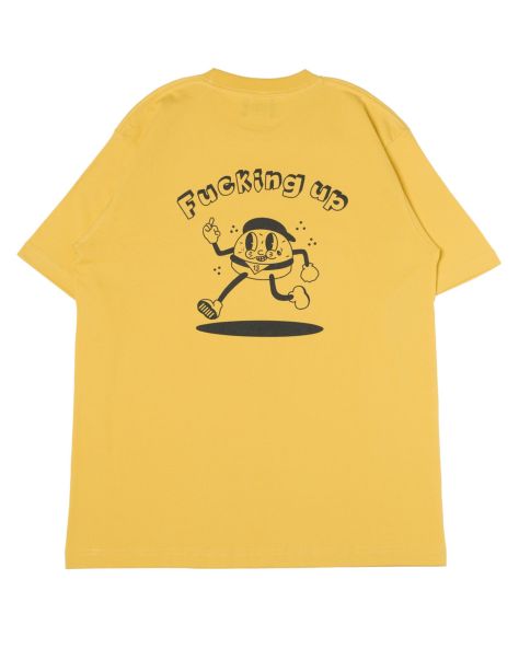 Burger S/S T-shirt（Yellow）