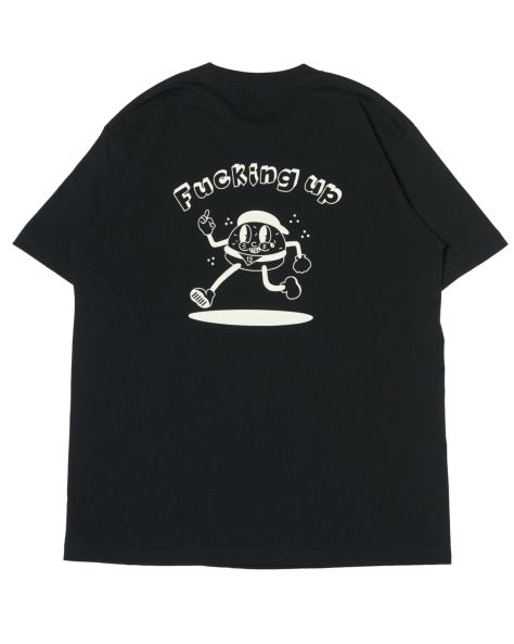Burger S/S T-shirt（Black）