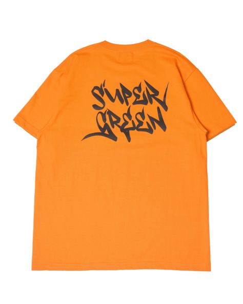 SG Letter S/S T-shirt（Orange）