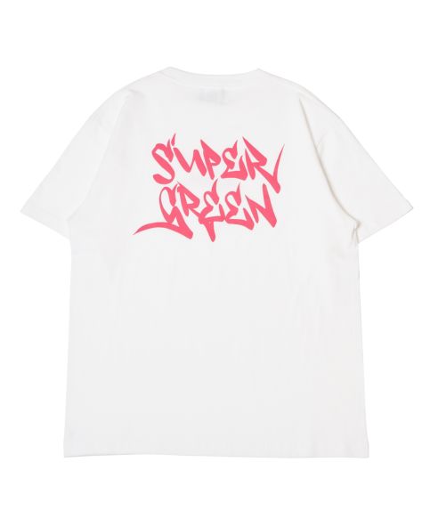 SG Letter S/S T-shirt（White）