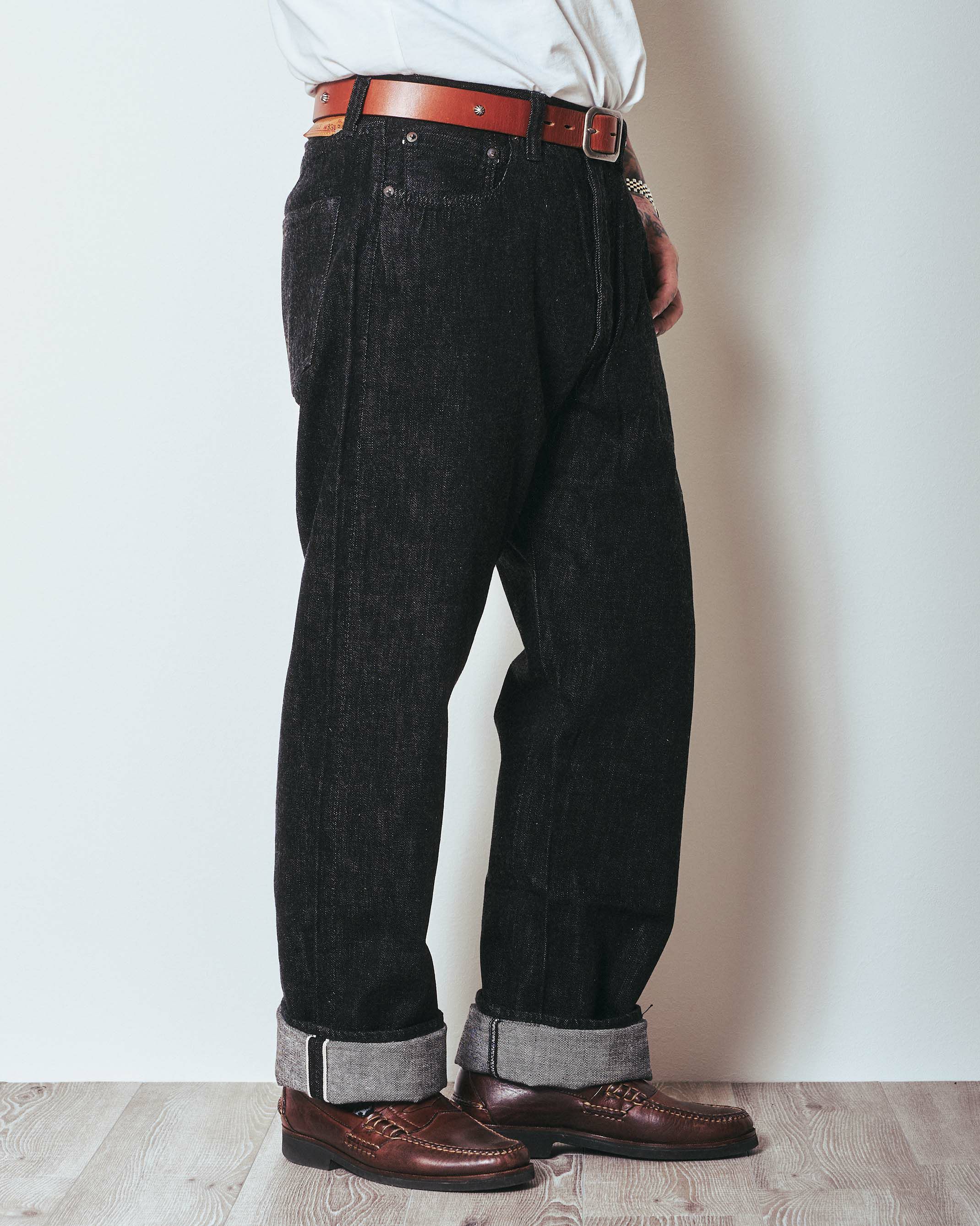 パンツ 1101BKSS Wide Black Selvedge Denim 1101BKSS Straight Black Selvedge Denim(Super Smooth) – fullcountjp