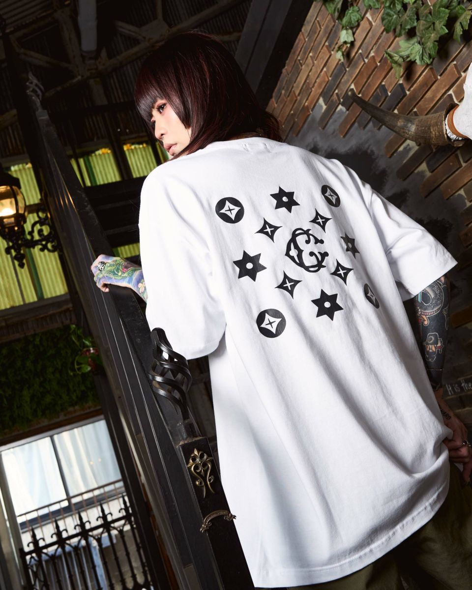 Monogram S/S T-shirt（White） | Classic clothing