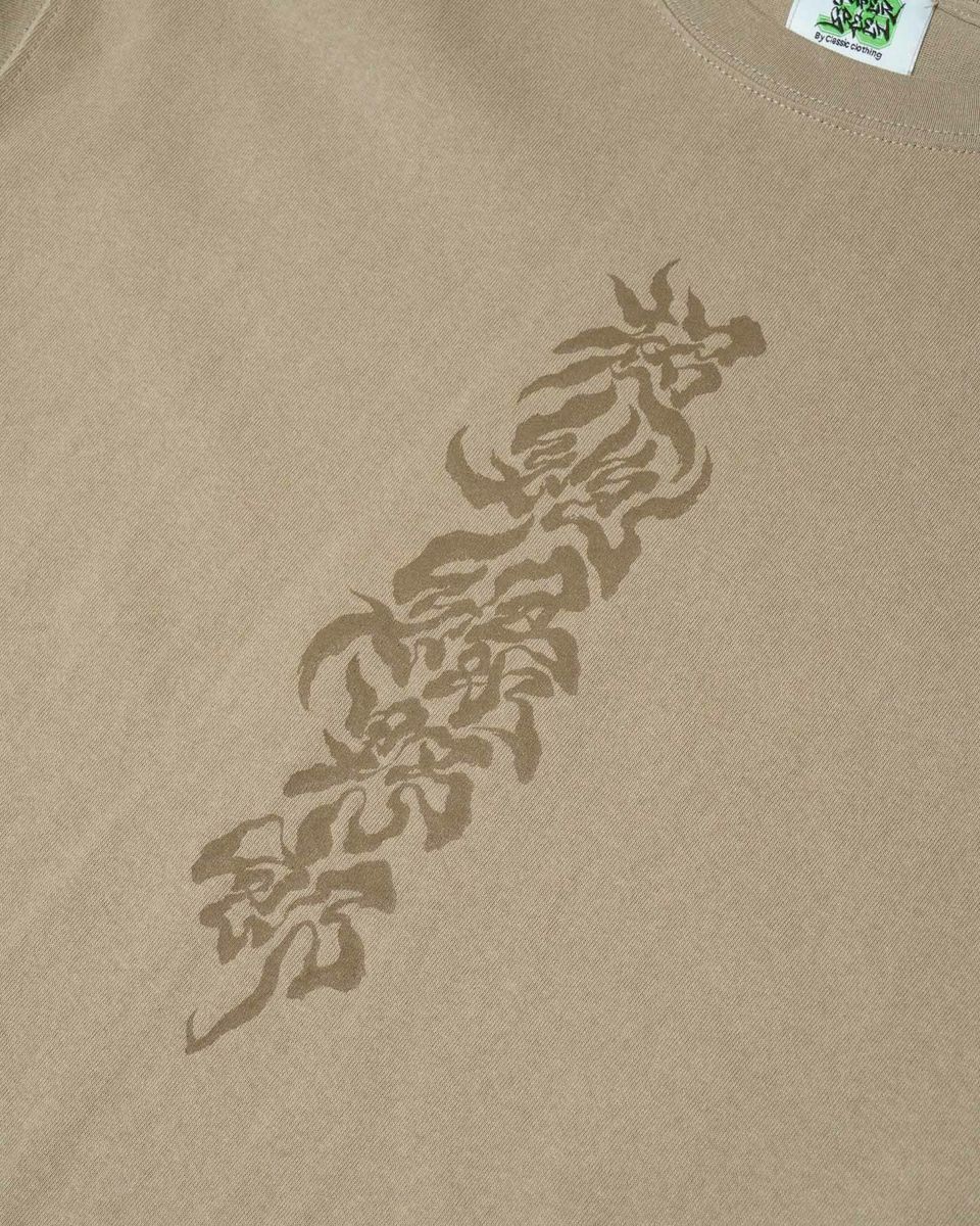 SG 超絶緑野郎 L/S T-shirt（Khaki） | Classic clothing