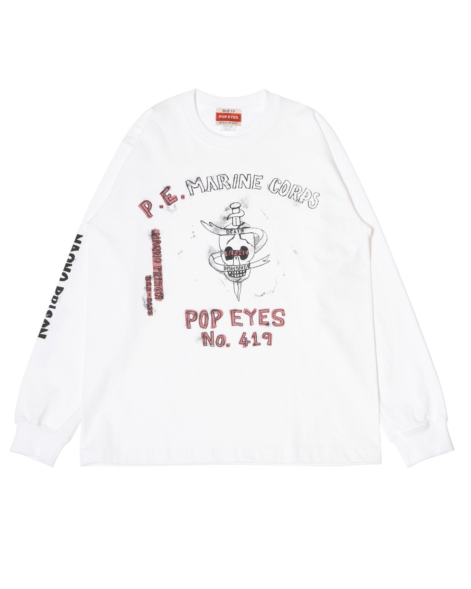 PRISON ART P.E. MARINE CORPS TEE SHIRT L/S(25AW PPE-004)の 