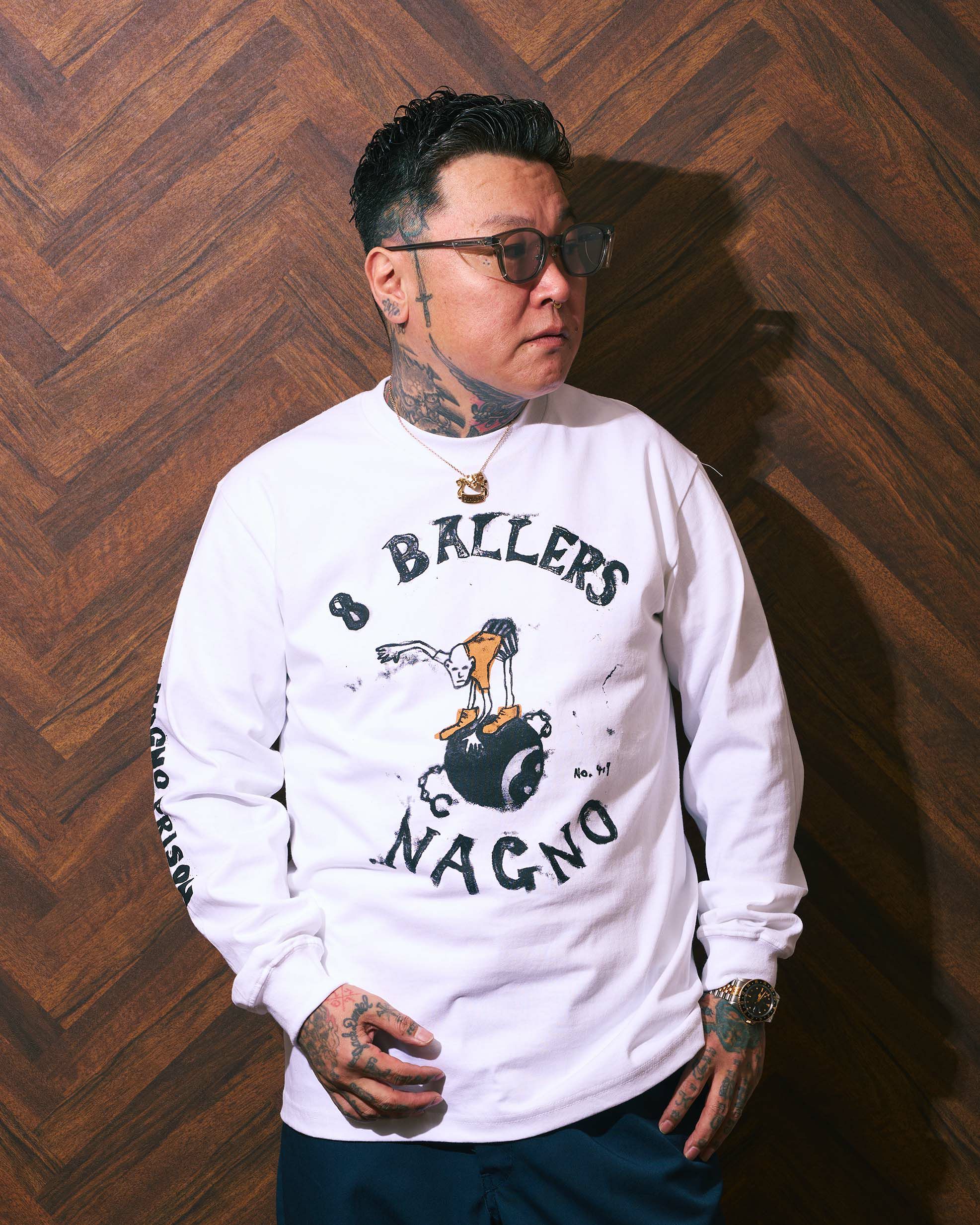PRISON ART P.E. MARINE CORPS TEE SHIRT L/S(25AW PPE-004)の 
