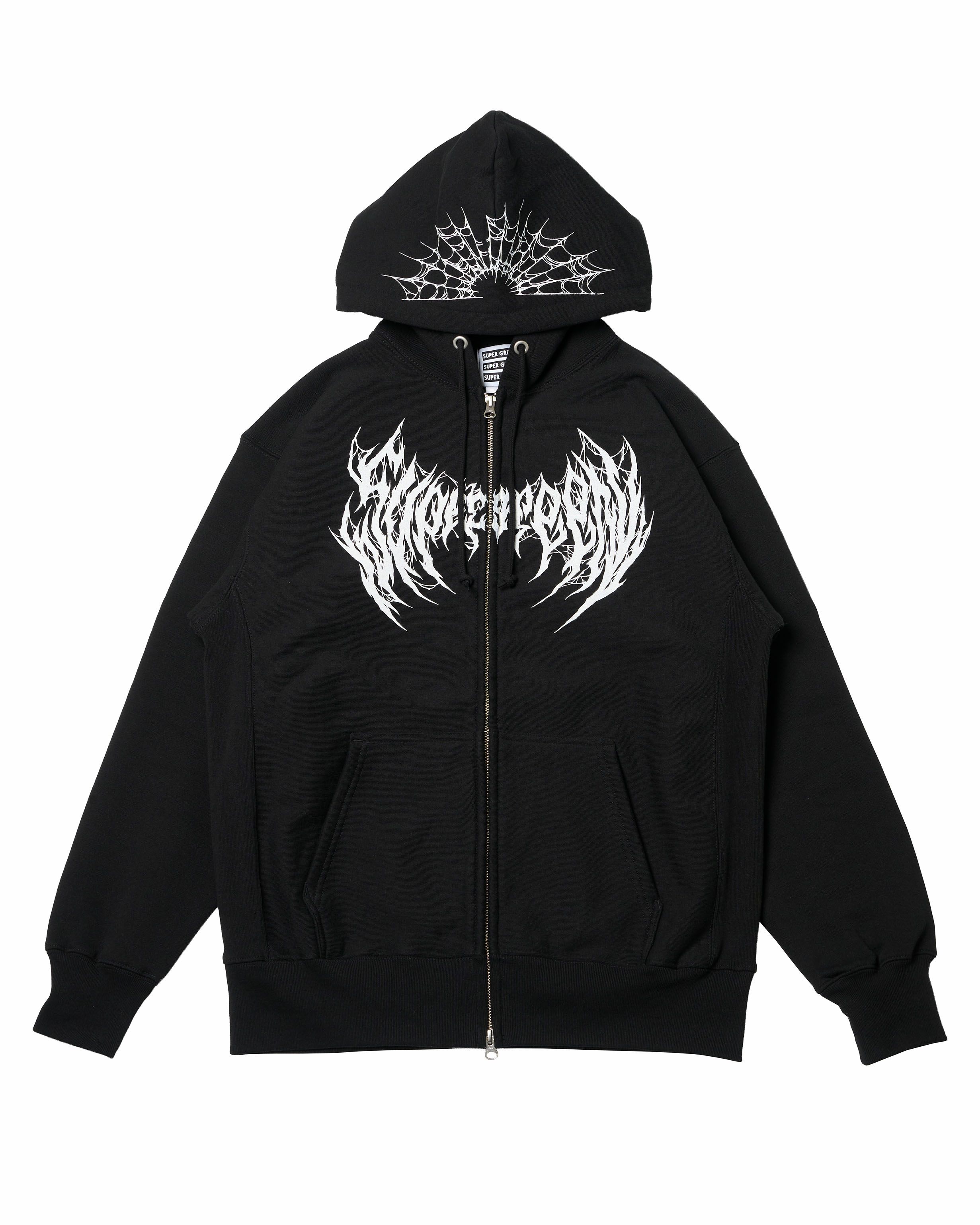 SG MORPH Zip Hoodie（Black） | Classic clothing