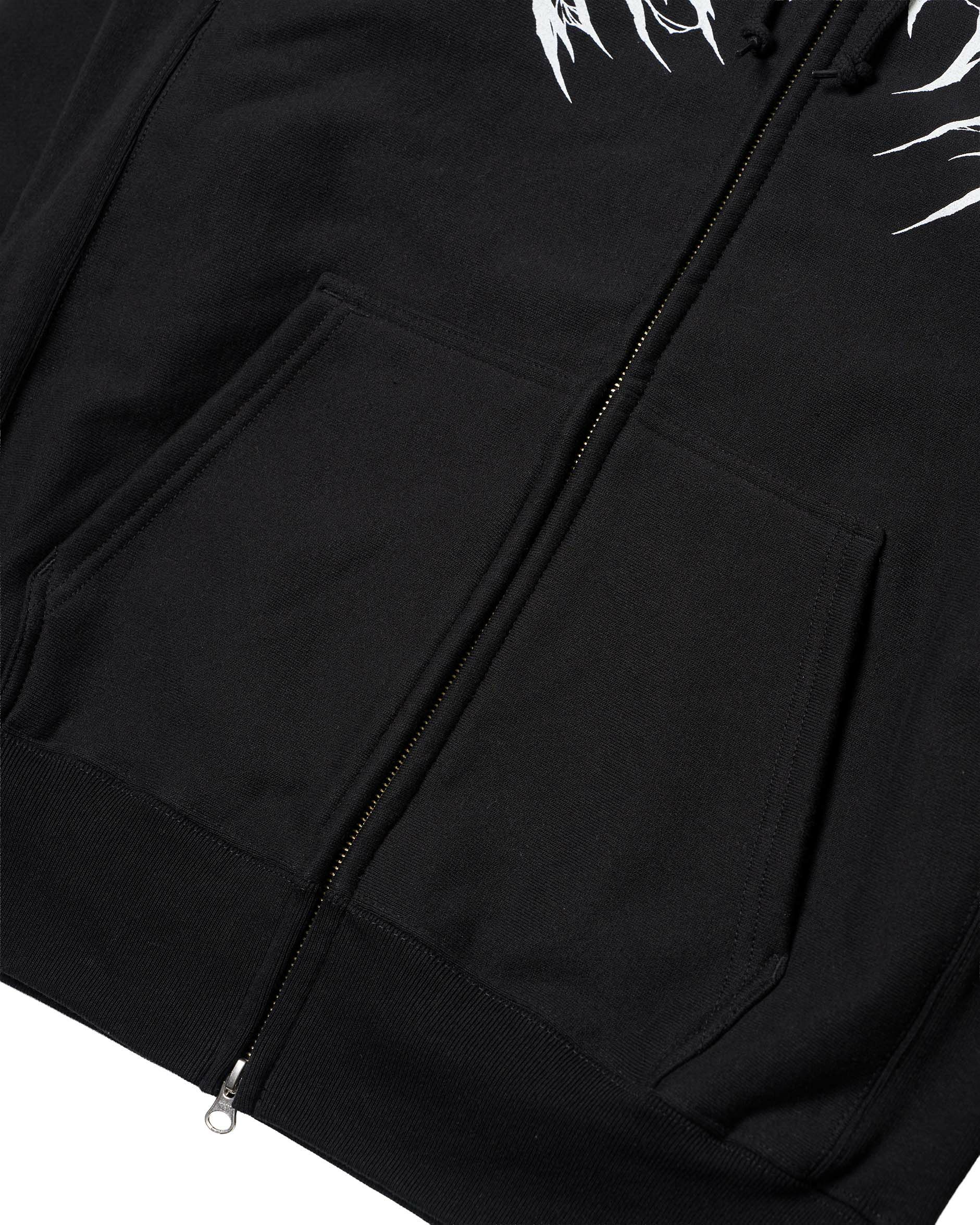 SG MORPH Zip Hoodie（Black） | Classic clothing