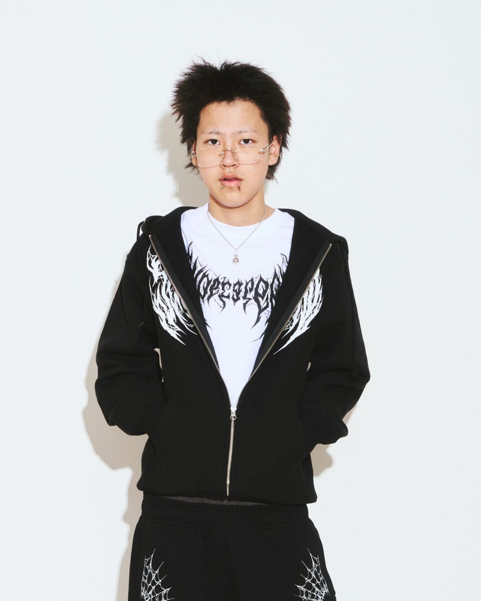 SG MORPH Zip Hoodie（Black） | Classic clothing