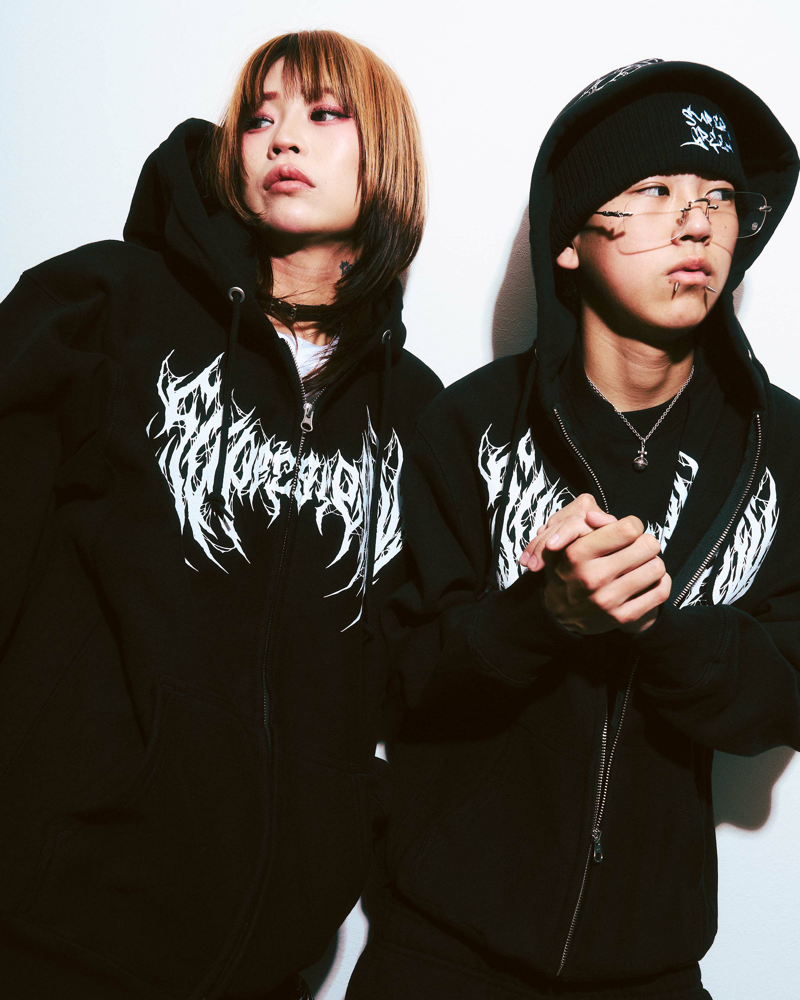 SG MORPH Zip Hoodie（Black） | Classic clothing