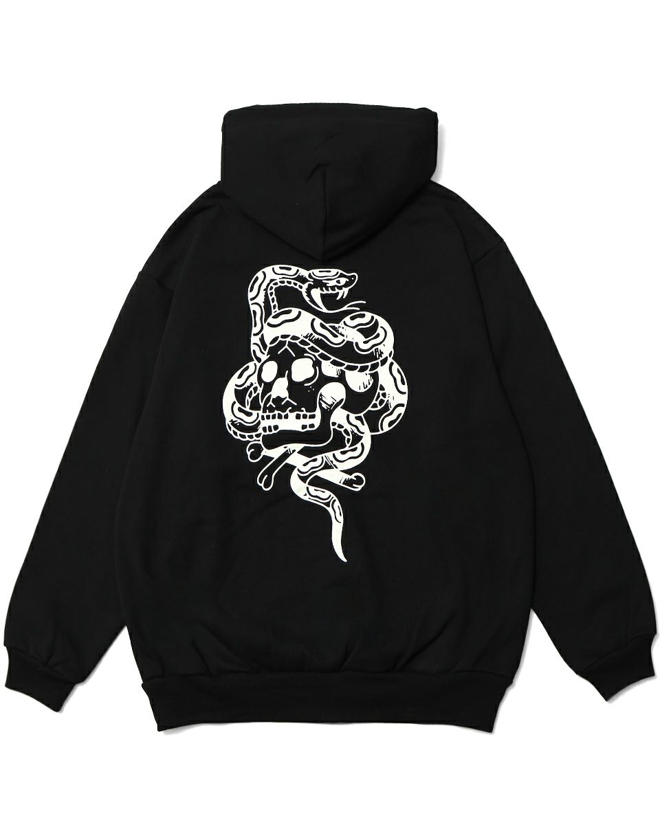 Skull snake Hoodie（2color） | Classic clothing